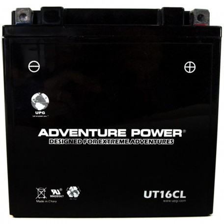 Adventure Power UT16CL (YB16CL-B) (12V, 19AH) Motorcycle Battery
