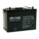 Pride BATLIQ1011 AGM (Group 27) 12 Volt, 100 Ah Replacement Battery
