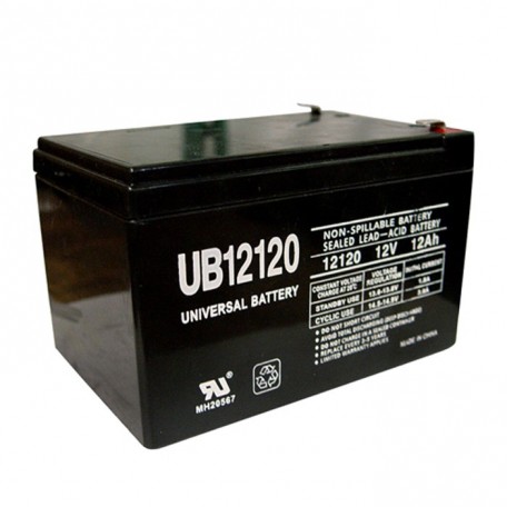 Sunrise Medical BAT12 AGM 12 Volt, 12 Ah Replacment Battery