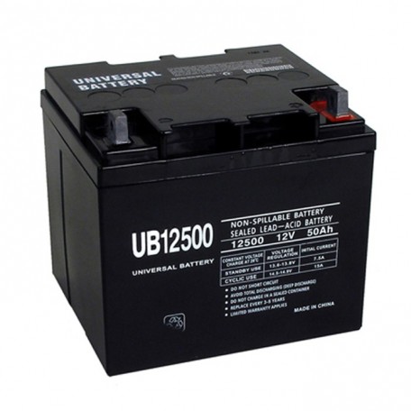 Sunrise Medical BAT50 AGM 12 Volt, 50 Ah Replacement Battery