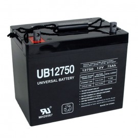Sunrise Medical BAT24 GP 24 AGM 12 Volt, 75 Ah Replacement Battery