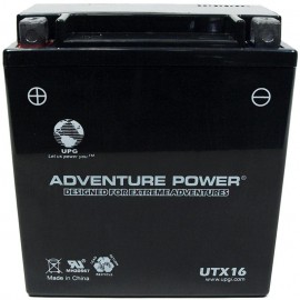 Power-Sonic PTX16-BS Replacement Battery
