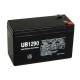 Universal Power UB1290 12 Volt, 9 Ah Sealed AGM UPS Battery