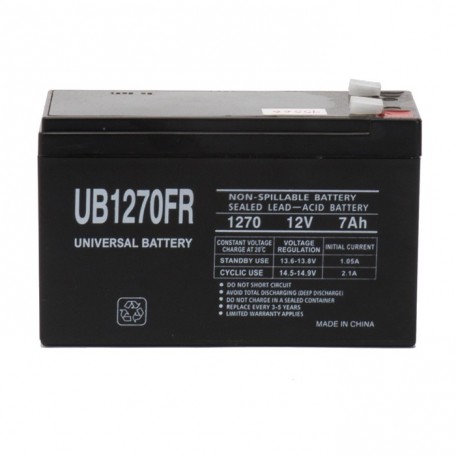Universal Power UB1270FR 12 Volt, 8 Ah Flame Retardant Battery