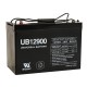 Universal Power UB12900 (Group 27) 12 Volt, 90 Ah AGM UPS Battery