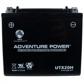 Adventure Power UTX20H (YTX20H-BS) (12V, 18AH) Motorcycle Battery