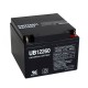 Universal Power UB12260 12 Volt, 26 Ah Sealed AGM UPS Battery