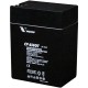 CP6140T Sealed AGM 6 volt 14 ah Vision Battery F1-F2 terminals