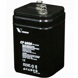 CP650S Rechargeable SLA AGM 6v 5ah Vision Lantern Battery Spring Top