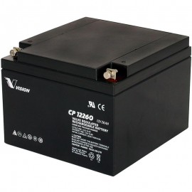 S CP12260 Sealed AGM 12 volt 26 ah Vision Battery