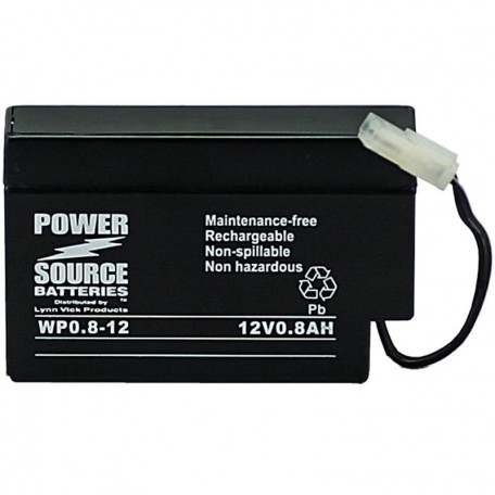 Power Source WP4.5-6 Sealed AGM Battery 6 volt 4.5 ah SLA