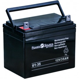 Pride Mobility SC100 Shuttle 3 Wheel Replacement Battery U1-35