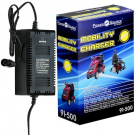 24v 3 amp LC4-24-3 off-board SLA AGM Battery Charger XLR connector