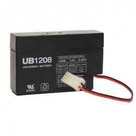 12 Volt 0.8 ah Alarm Battery replaces Yuasa NP0.8-12