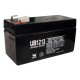 12 Volt 1.3 ah Security Alarm Battery replaces 1.2ah GS Portalac PE12V1.2