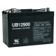 12 Volt 90 ah (12v 90a) UB12900 Fire Alarm Control Panel Battery