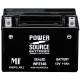 Power Source WPZ14S Sealed AGM 250cca Motorcycle Battery