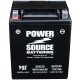 Power Source WPX14AH-BS Sealed AGM 210cca Motorcycle Battery