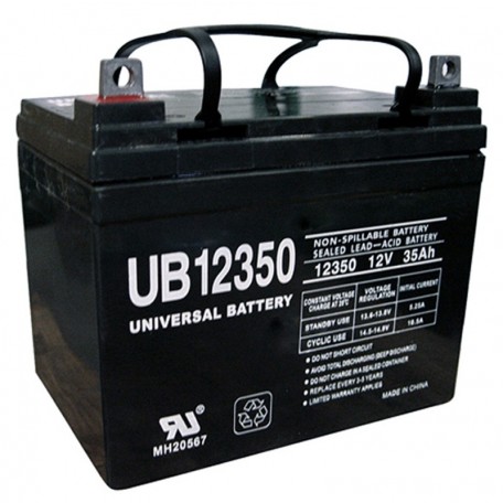 12 Volt 35 ah U1 Fire Alarm Battery replaces 33ah Power-Sonic PS-12330