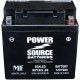 Power Source WP16CL-BS Sealed AGM 300cca Jet Ski PWC Battery