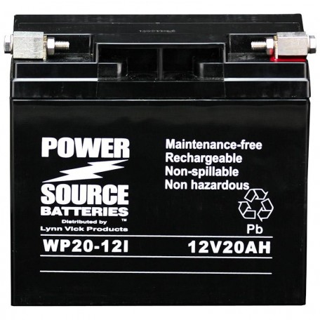 Power Source WP20-12i Sealed AGM 325cca BMW Motorcycle Battery