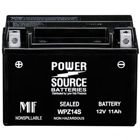 Honda GTZ14S Sealed Motorcycle Replacement Battery