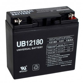 12 Volt 18 ah UB12180 Fire Alarm Battery replaces 12v 17ah
