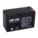 PowerVar Security One ABCE600-11, ABCEG600-11 UPS Battery