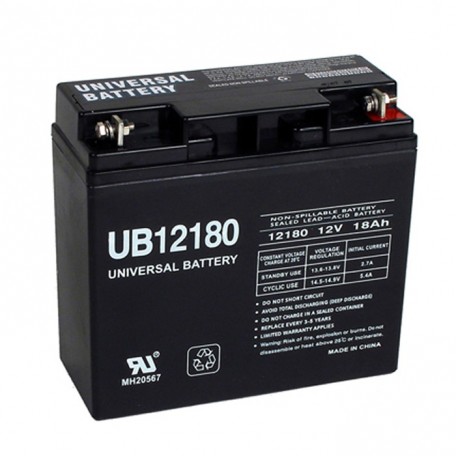 12 Volt 18 ah Fire Alarm Control Panel Battery replaces Bosch D1218