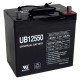 12v 55 ah 22NF Wheelchair Battery replaces PowerCell PC12620