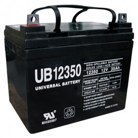 12v 35 ah U1 Wheelchair Battery replaces 34ah Kung Long U1-34
