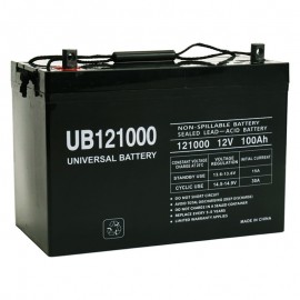 12v 100 ah Group 27 Power Wheelchair Battery replaces Ritar RA12-100