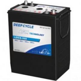 6 volt 350ah LDC6-350 J305 Deep Cycle Solar Sealed AGM Battery