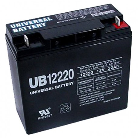 12 Volt 22ah (12v 22a) UB12220 Electric Bike Bicycle Battery