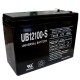 12 Volt 10ah (12v 10a) UB12100S Electric Scooter Battery