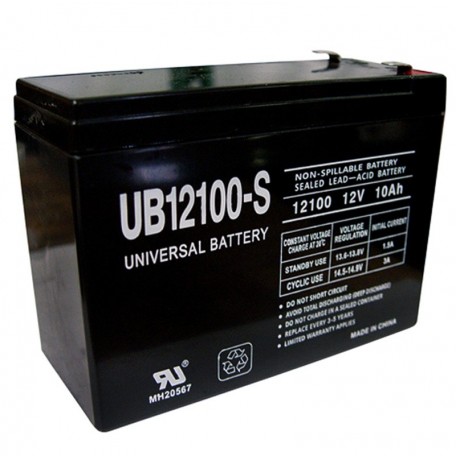 12v 10ah UB12100S Scooter Battery for Shoprider TPH12100, TPH 12100