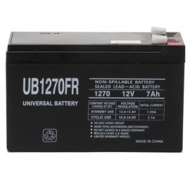 12v 7ah Flame Retardant UPS Battery replaces CSB GP 1272 F2FR