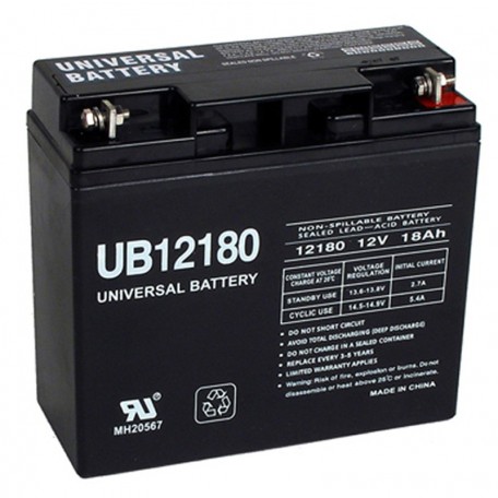12 Volt 18 ah UPS Battery replaces 17ah CSB EVX12170, EVX 12170