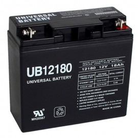 12 Volt 18 ah UPS Battery replaces GS Portalac PX12180, PX 12180