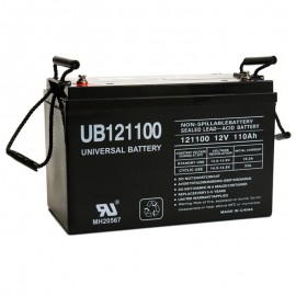 12v 110ah Telecom Battery replaces 100ah GS Portalac PWL12V100