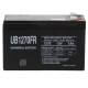 12v 7ah UPS Battery replaces 8.5ah Power-Sonic PSH-1280 F2 FR