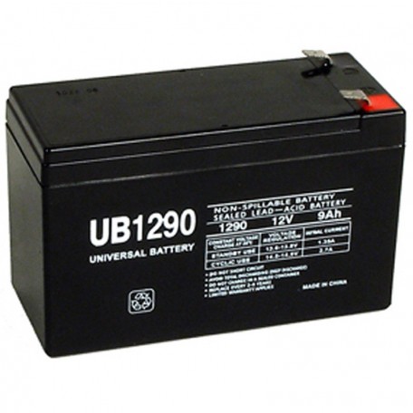 12v 9ah UPS Backup Battery replaces Power-Sonic PS-1290 F2, PS1290