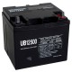 12v 50ah UPS Battery replaces 40ah Power-Sonic PS-12400, PS12400