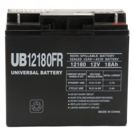 18ah Flame Retardant UPS Battery for 80w Yuasa DataSafe NPX-80FR