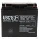 12v 18a Flame Retardnt UPS Battery replaces Yuasa DataSafe 12HX80FR