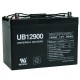 12v 90ah Group 27 UPS Battery replaces 88ah C&D Dynasty DCS-88BT