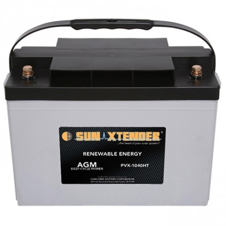 12v 104ah Deep Cycle Sun Xtender PVX-1040HT Solar Battery