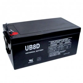 12v 250ah 8D SCADA Solar Battery replaces 230ah BB Battery BP230-12