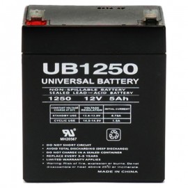 12v 5ah Scooter Battery replaces 4.5ah Enduring CB4.5-12, CB 4.5-12