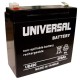 4 Volt 9 ah (12v 9a) UB490 Emergency Lighting Battery